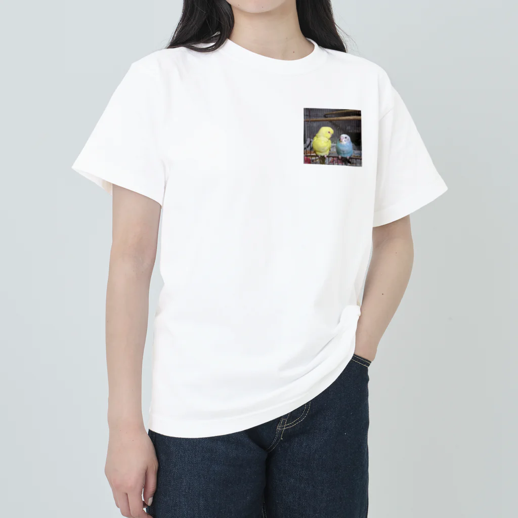 ayumi(元接客業、今は専業主婦)🇺🇦のレモンとあおちゃん Heavyweight T-Shirt