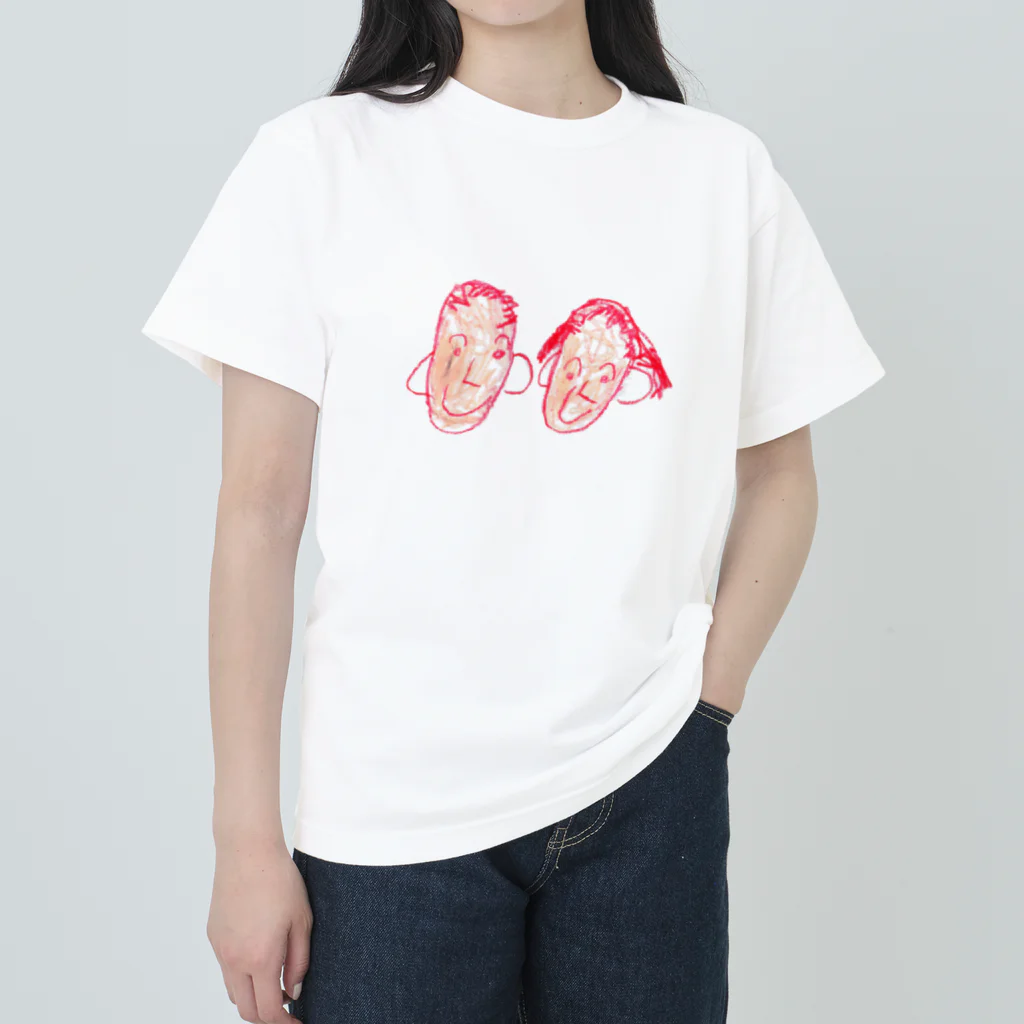 KAKAKULAのなかよしさん Heavyweight T-Shirt