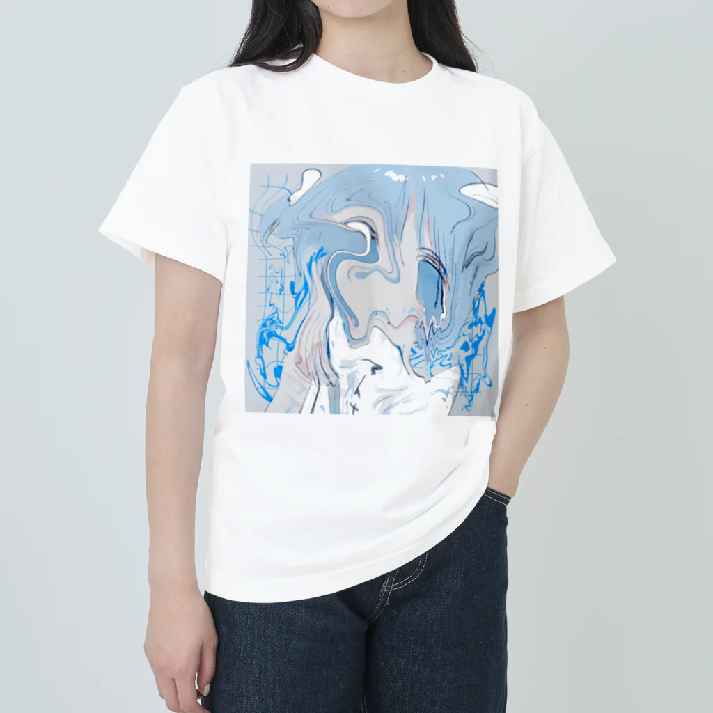 あくむ病院のわたしがしんだ、日」 Heavyweight T-Shirt