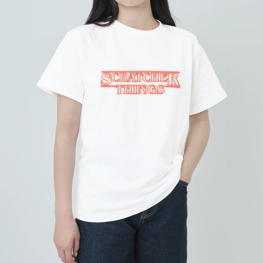 AsomotherfuckerのSCRATCHER THINGS ヘビーウェイトTシャツ