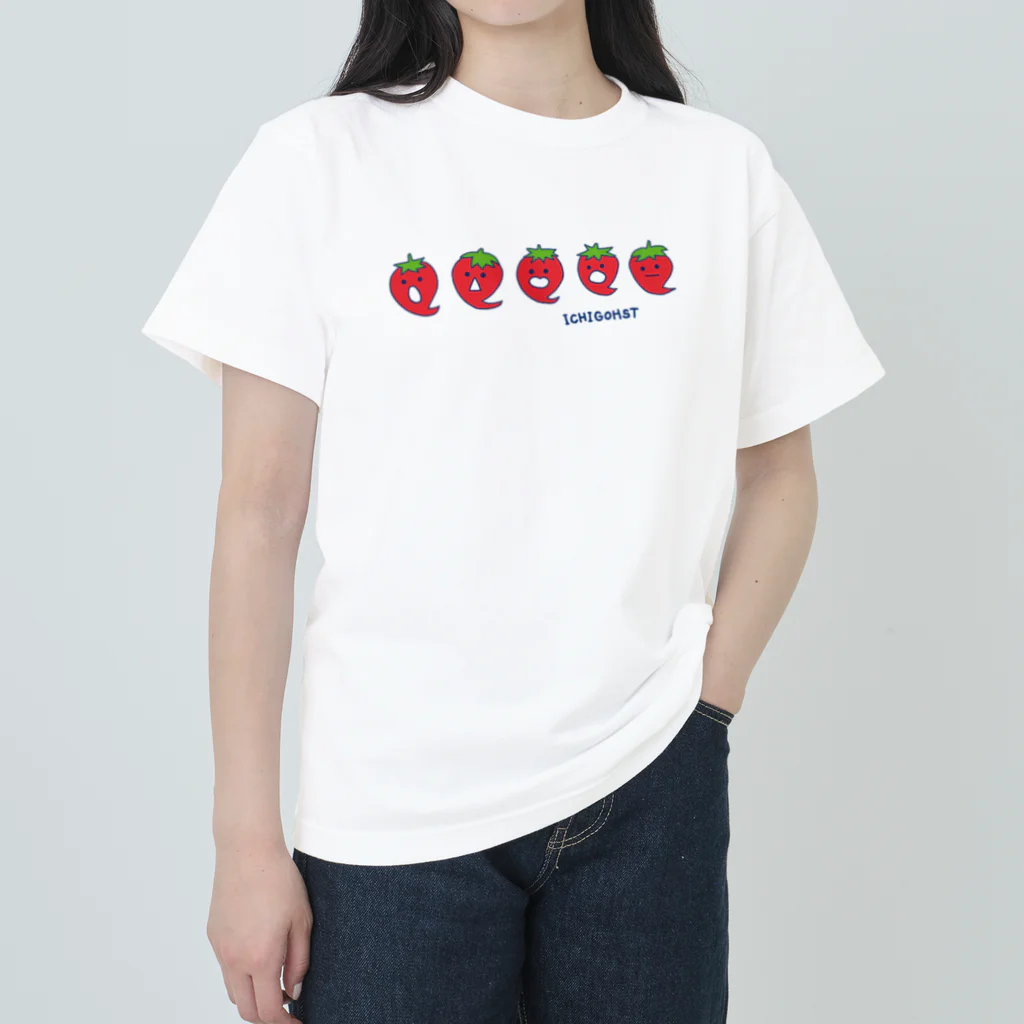 tafu tafuのイチゴースト ヘビーウェイトTシャツ