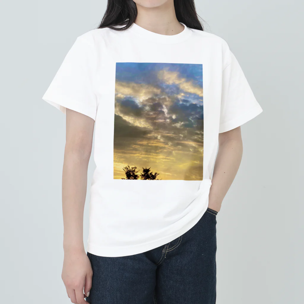 あおばの朝の光 ヘビーウェイトTシャツ