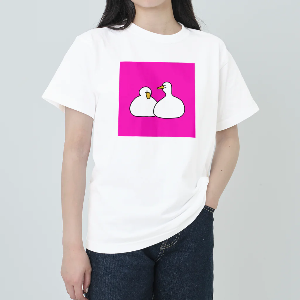 なのはなのよってるショップのよってるあひる的な何か Heavyweight T-Shirt