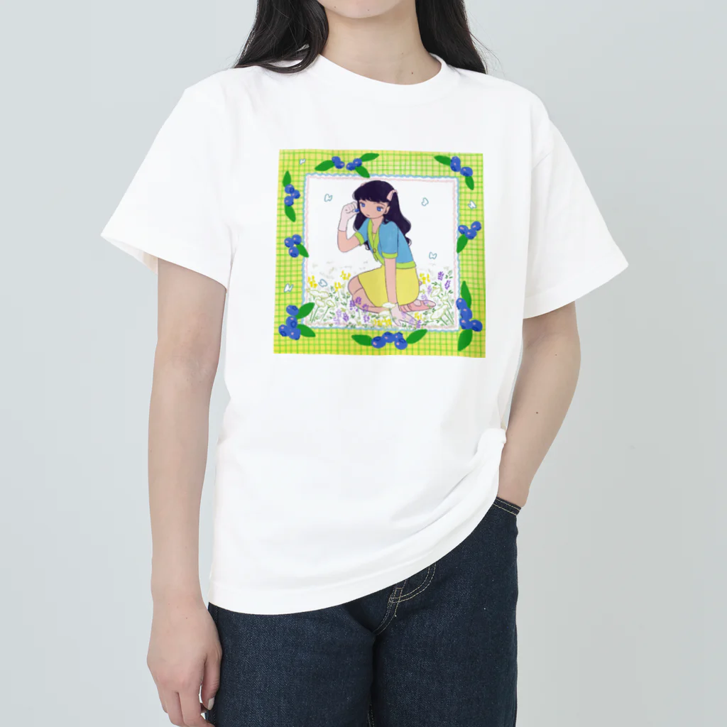 zooonのブルーベリー ヘビーウェイトTシャツ