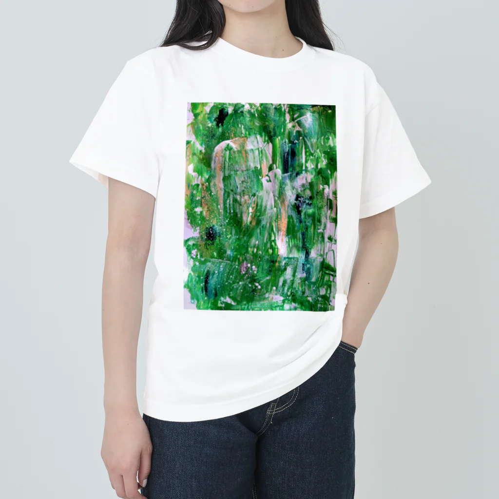 arisa_saryu369のメロンクリームソーダ Heavyweight T-Shirt