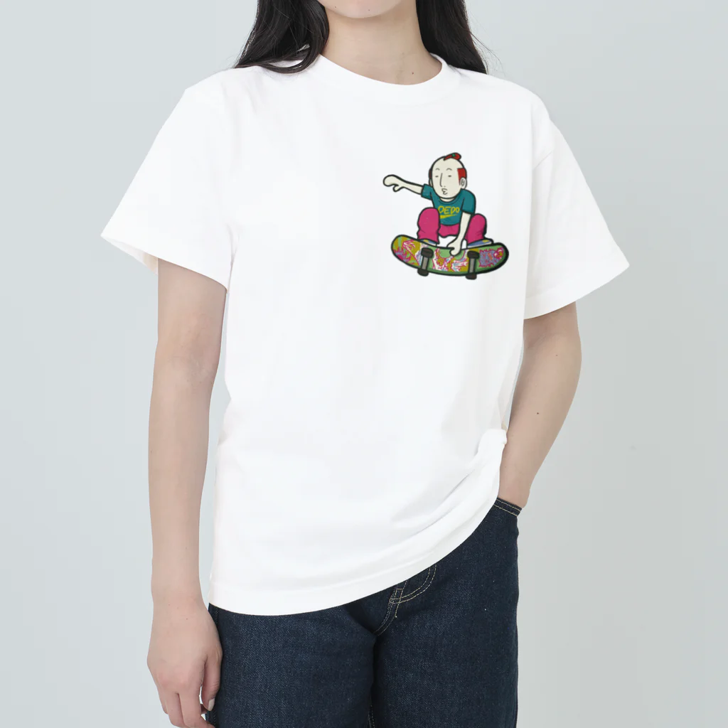 Oedo CollectionのSkateboard Boy ヘビーウェイトTシャツ