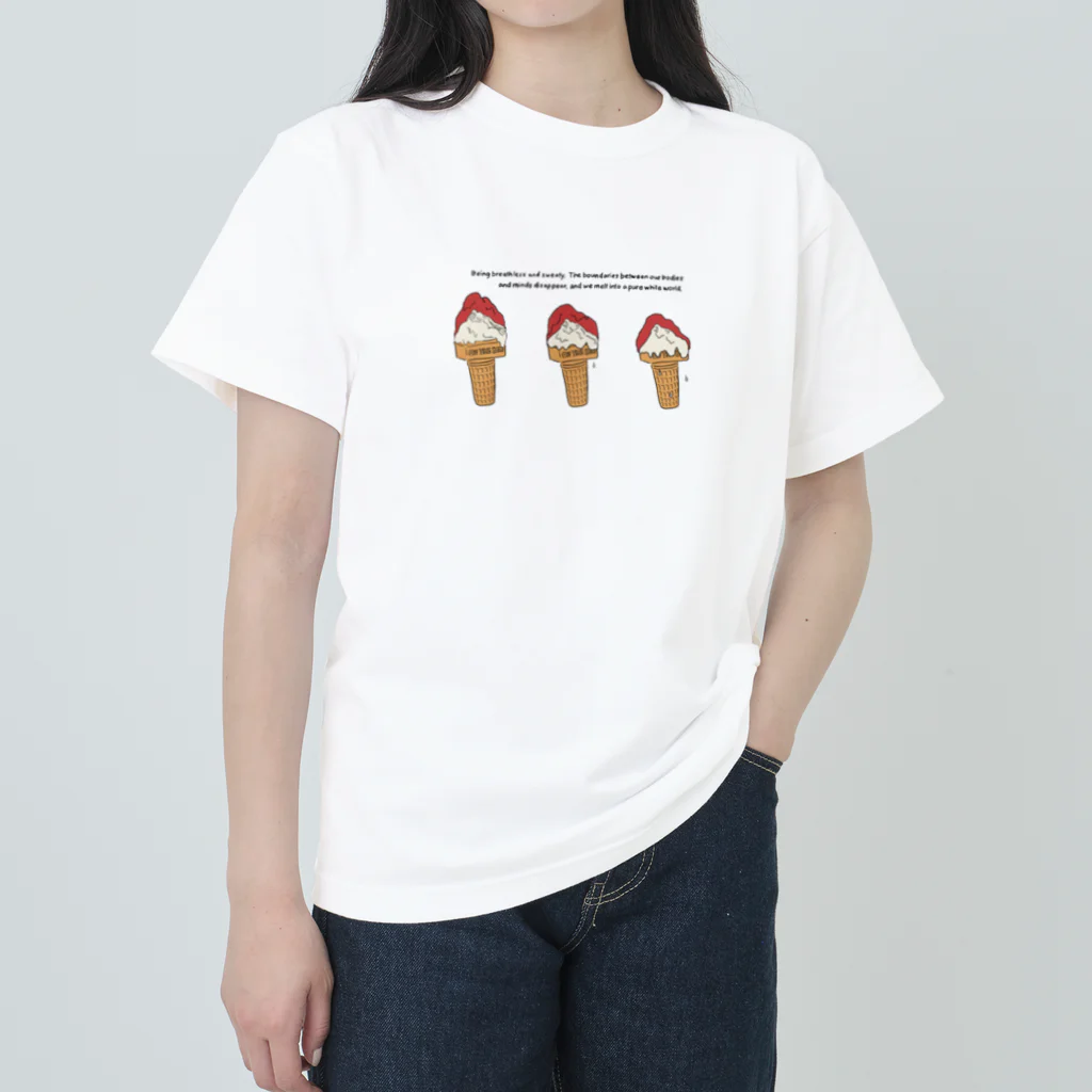 ON THE BEDのジェラート 限定T Heavyweight T-Shirt