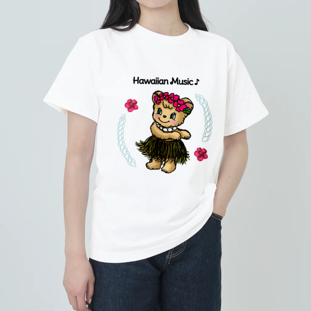 lucky charmのハワイアンミュージック Heavyweight T-Shirt