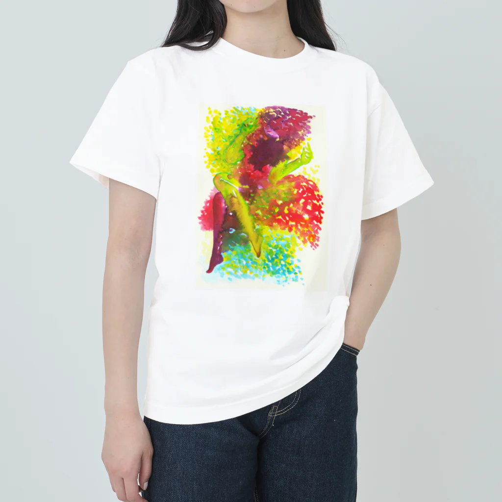 いろあそびの豊穣の女神 ヘビーウェイトTシャツ