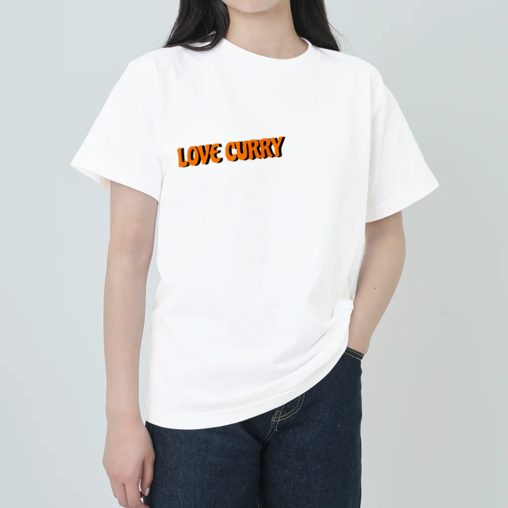 CONのカレーへの愛は右肩上がり Heavyweight T-Shirt