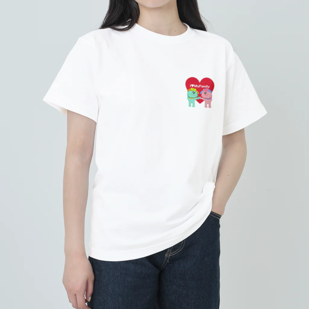 KEMUKOのケム子Tシャツ ヘビーウェイトTシャツ