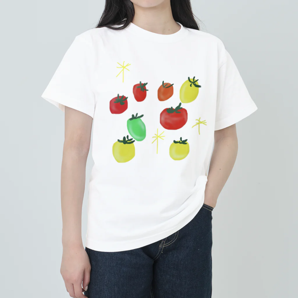 🍊みかんの宝石トマト Heavyweight T-Shirt