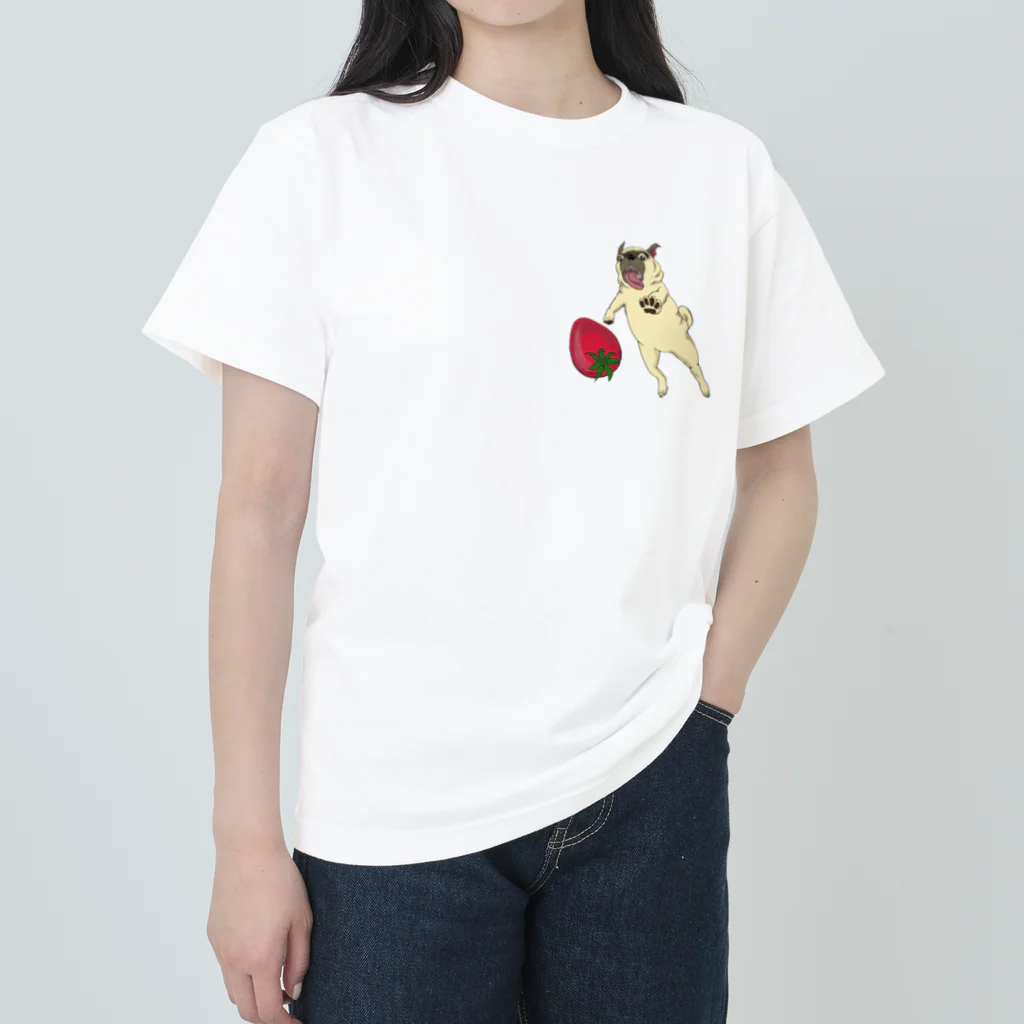 10-BOSSのモグモグおはぎ ヘビーウェイトTシャツ