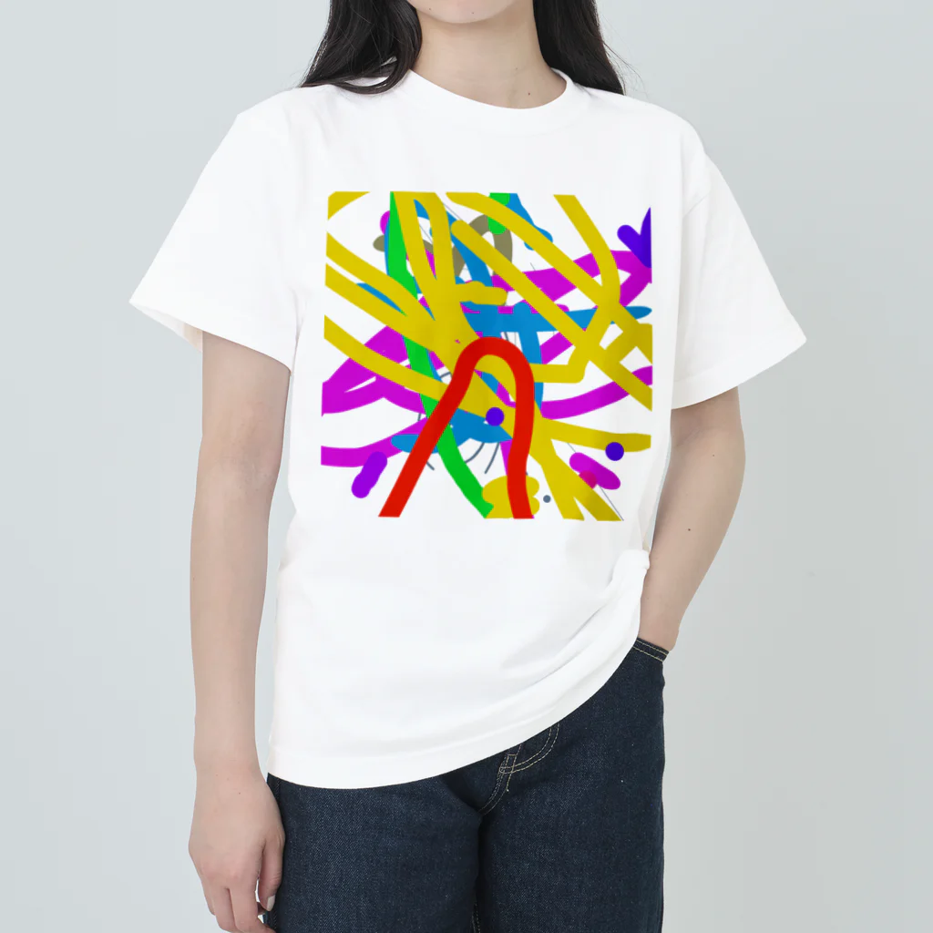 OFFのぐにゃぐにゃ Heavyweight T-Shirt