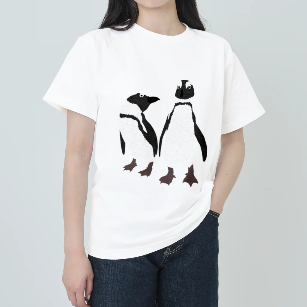 むつ さとしのペンギン ヘビーウェイトTシャツ