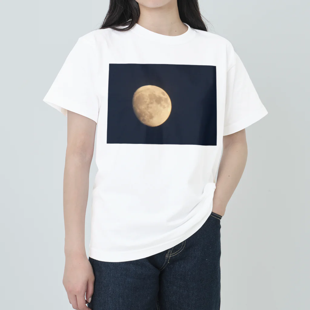 そらもようのMOON ヘビーウェイトTシャツ