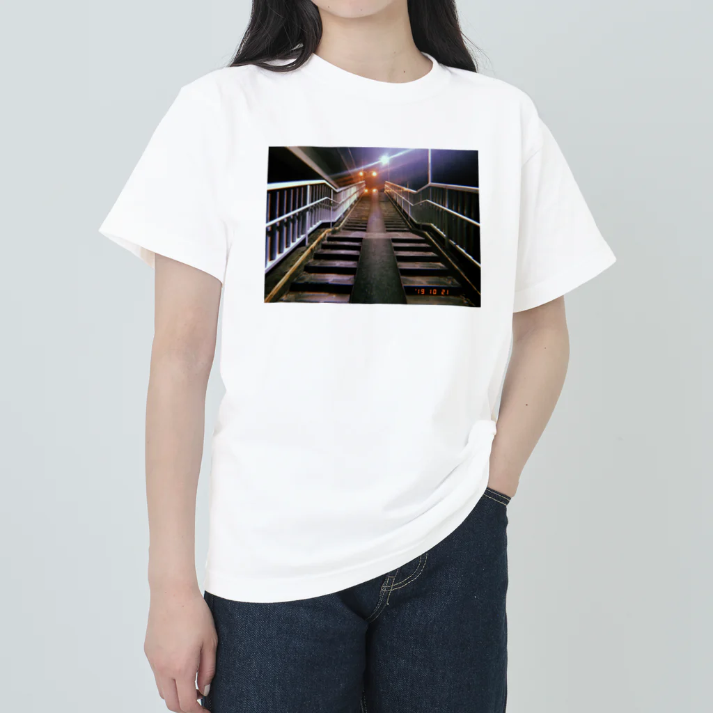 沼倉の橋の横 ヘビーウェイトTシャツ