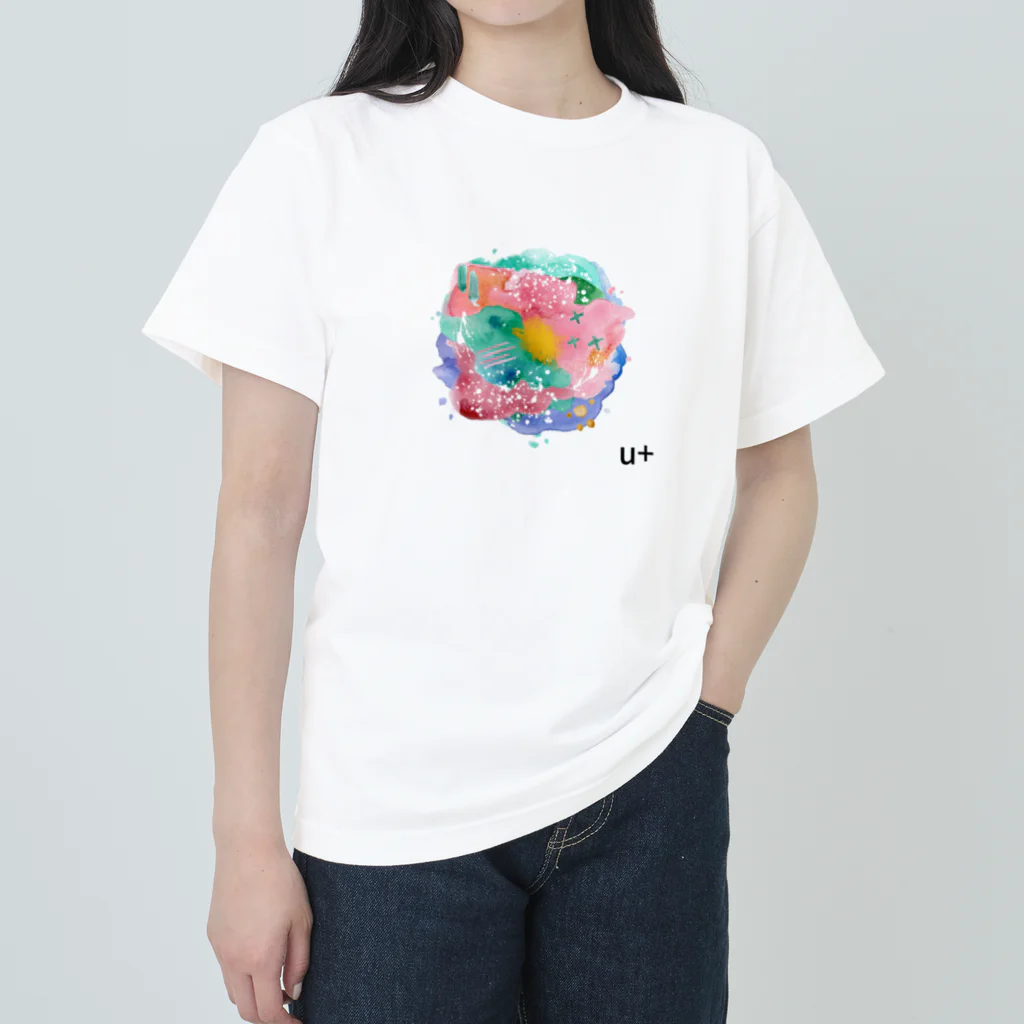 u+のImitation camélia Heavyweight T-Shirt