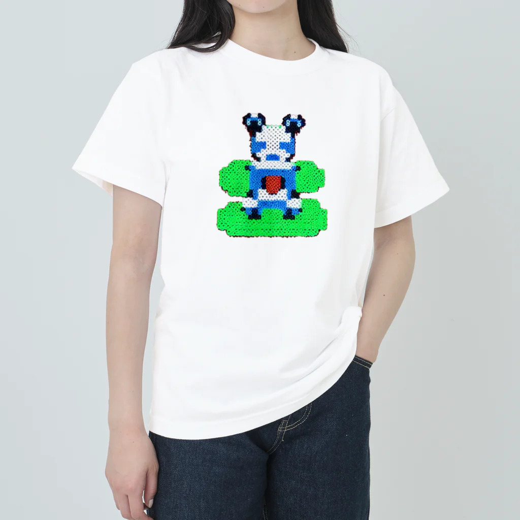 さむのお店🏠〜オシャレの出入口〜の嫌われパンダくん Heavyweight T-Shirt