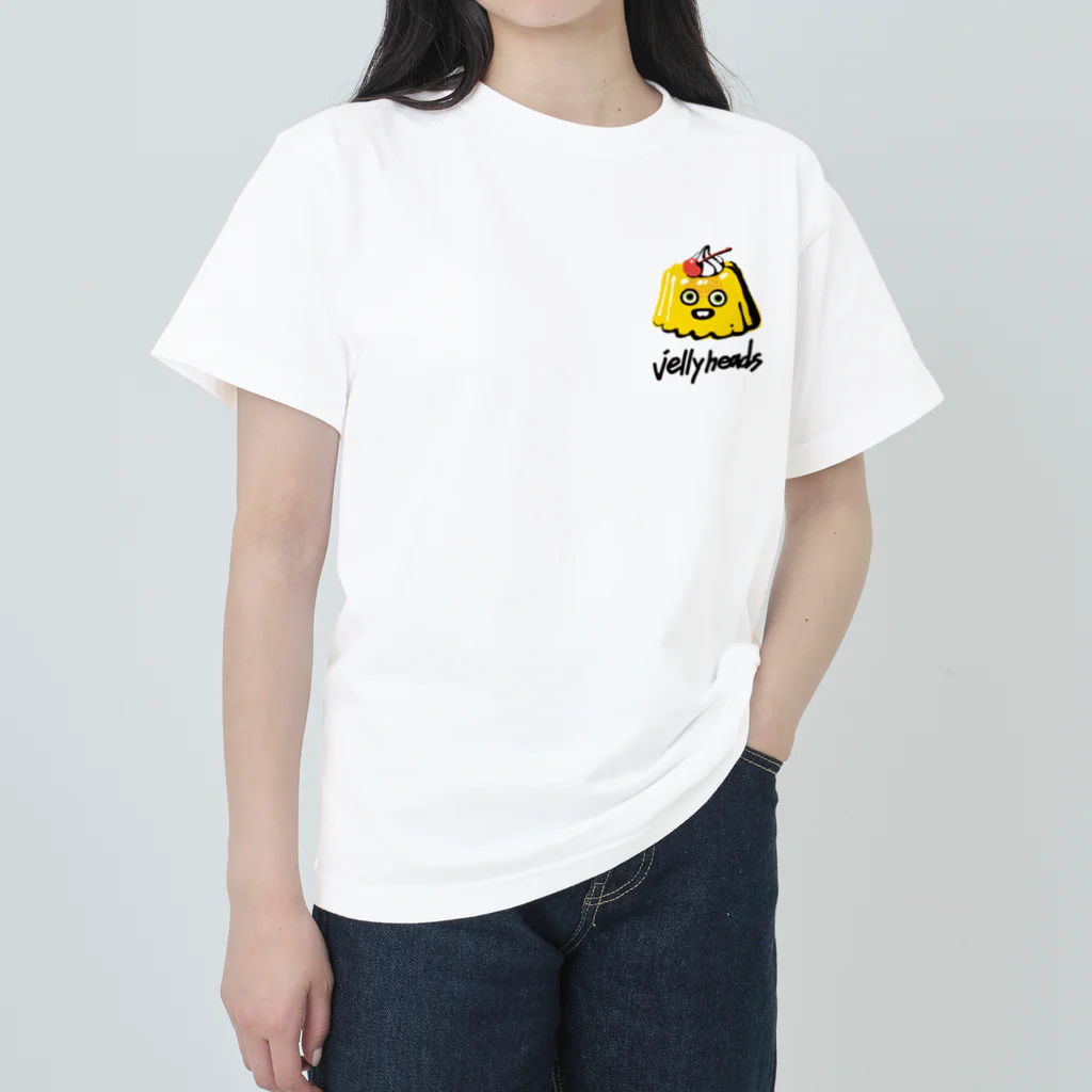 JELLY HEADSのJELLY HEADS YELLOW  ヘビーウェイトTシャツ