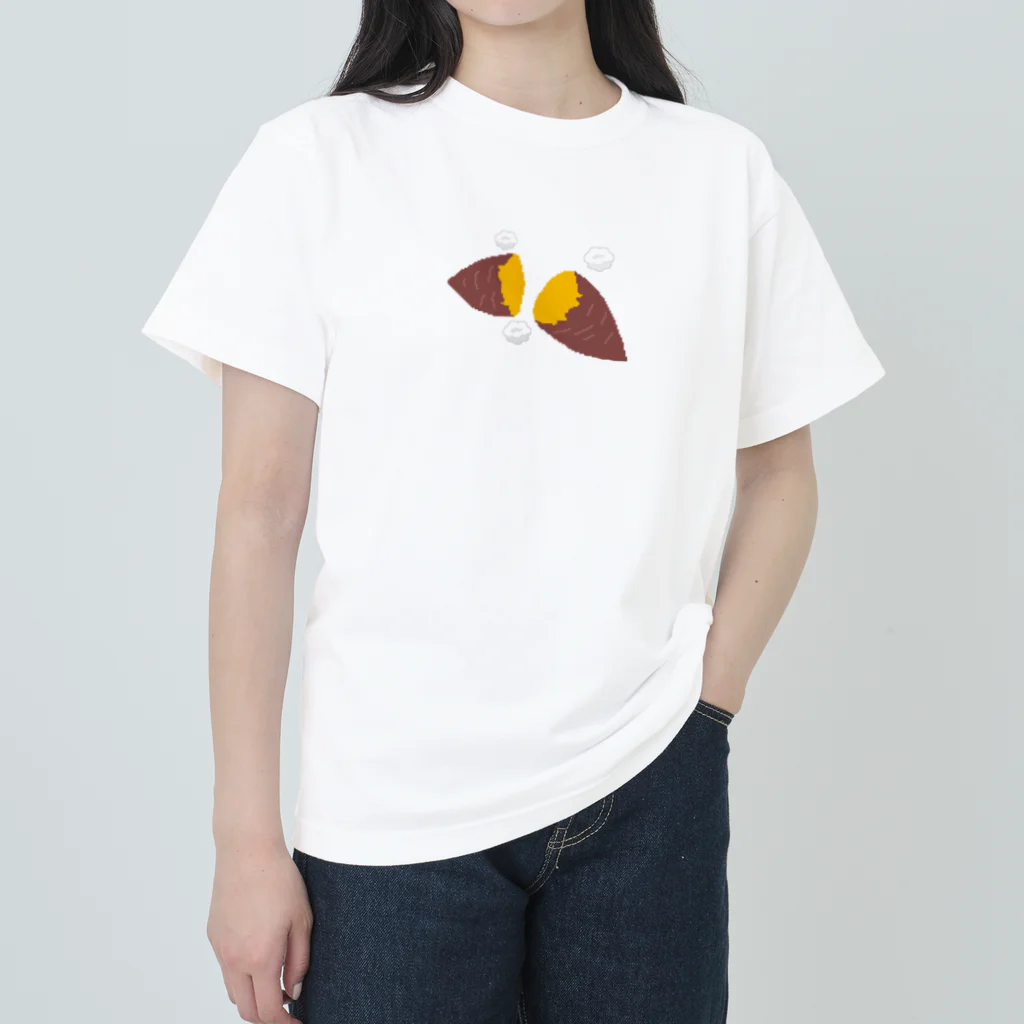 ましゅーーーーーーストアのドット絵さつまいも Heavyweight T-Shirt