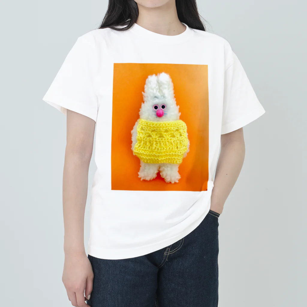 HARUNA AOKIのしゃぼんぼん・たまごニット ヘビーウェイトTシャツ