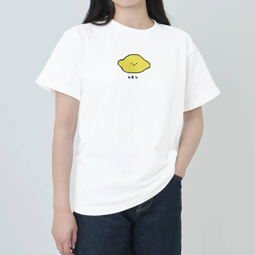 wuchan's shopの不服レモンちゃん Heavyweight T-Shirt