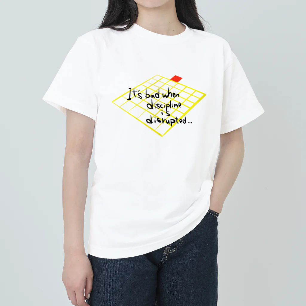 だるまおっちゃんのdisrupted ヘビーウェイトTシャツ