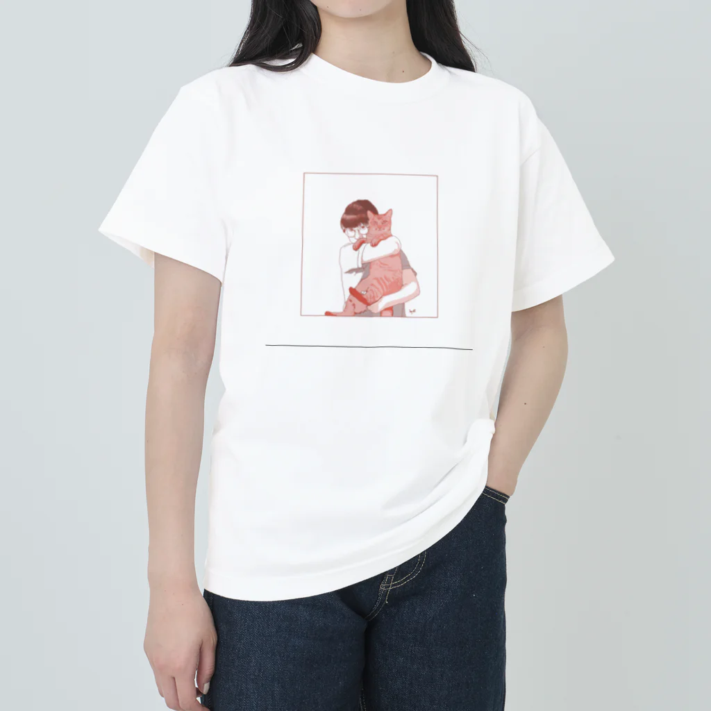 ハギオぐらふぃ商店のNYANTO TUBU ヘビーウェイトTシャツ