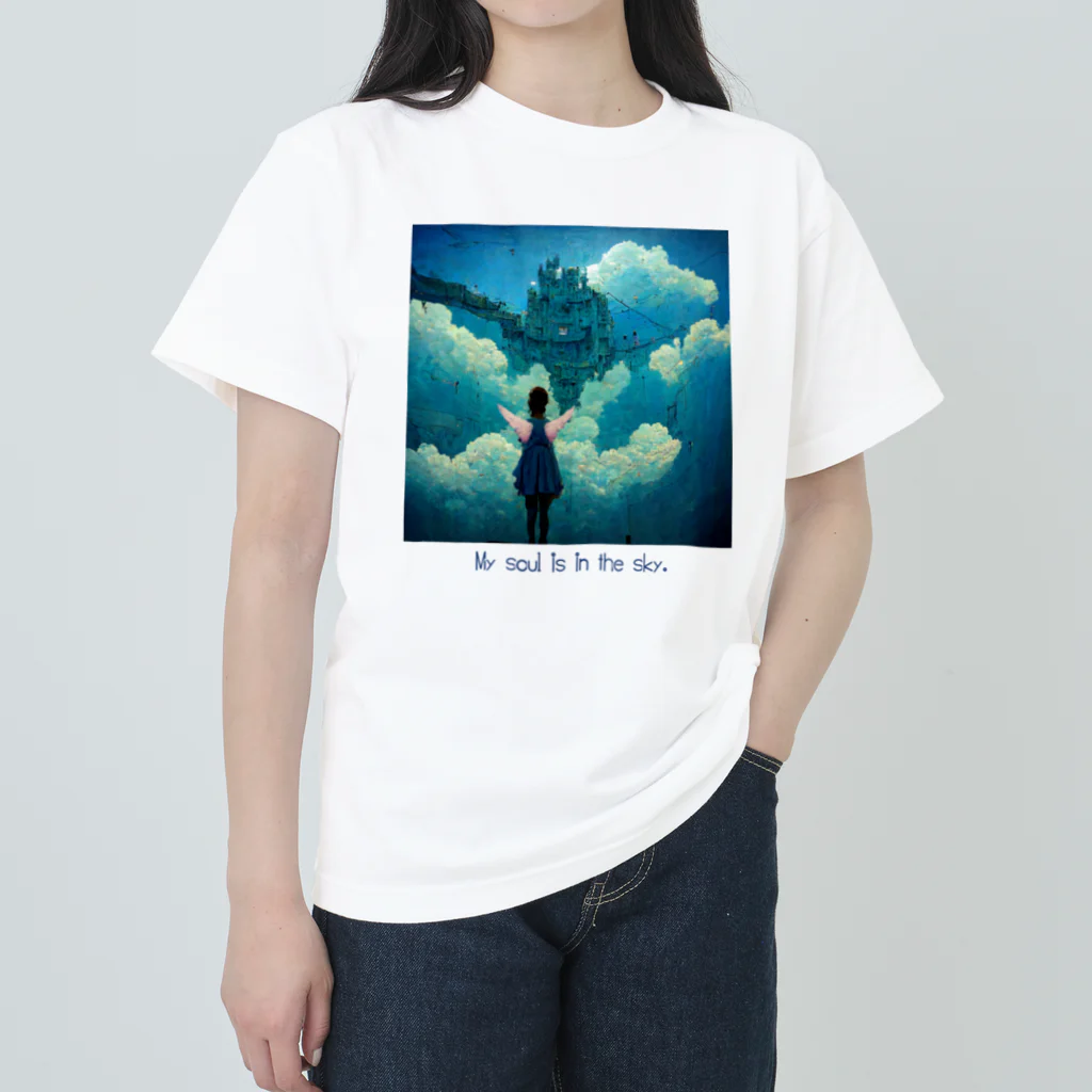 Chaipoi-FairiesのMy soul is in the sky. Heavyweight T-Shirt