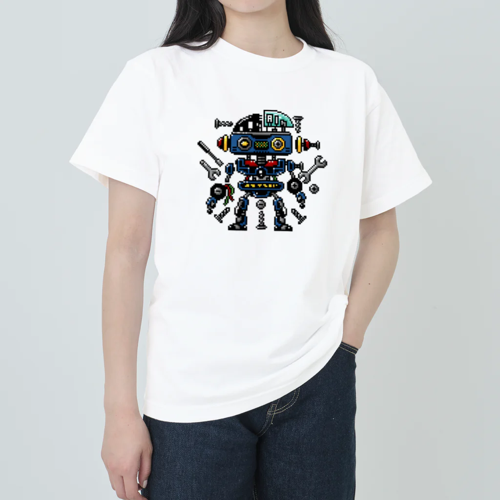 118designのロボット ヘビーウェイトTシャツ