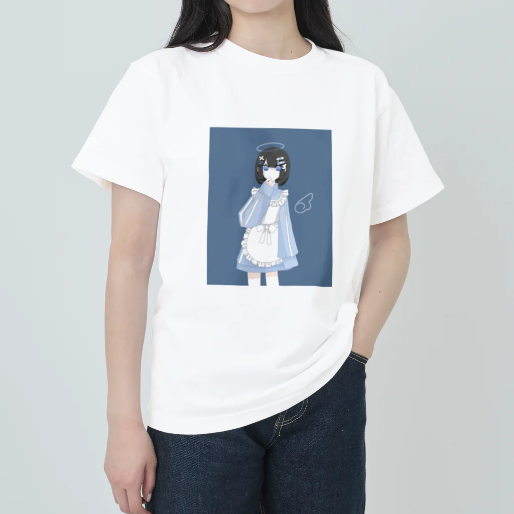 infinity67のさぶかるめいどちゃん ヘビーウェイトTシャツ