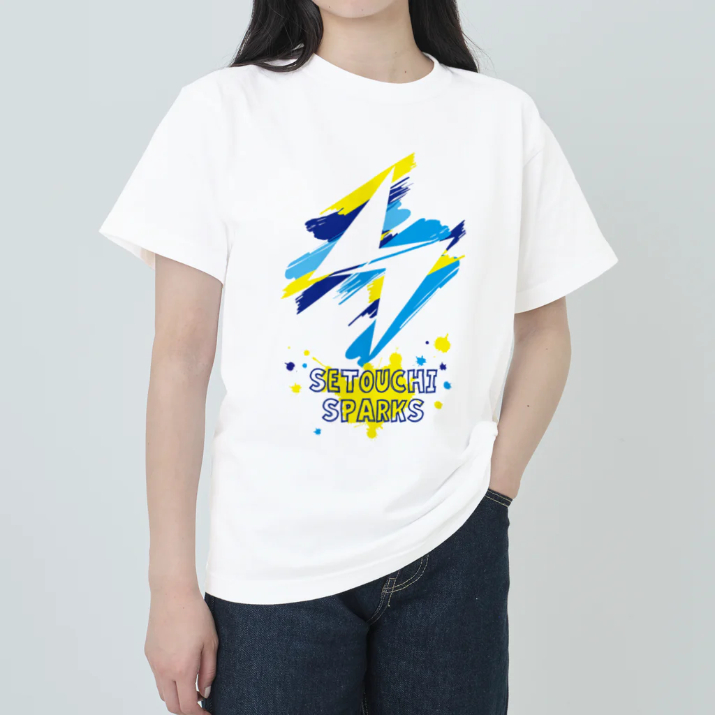 SETOUCHI SPARKSのSPARKSグッズ 第二弾 ”火花” ヘビーウェイトTシャツ