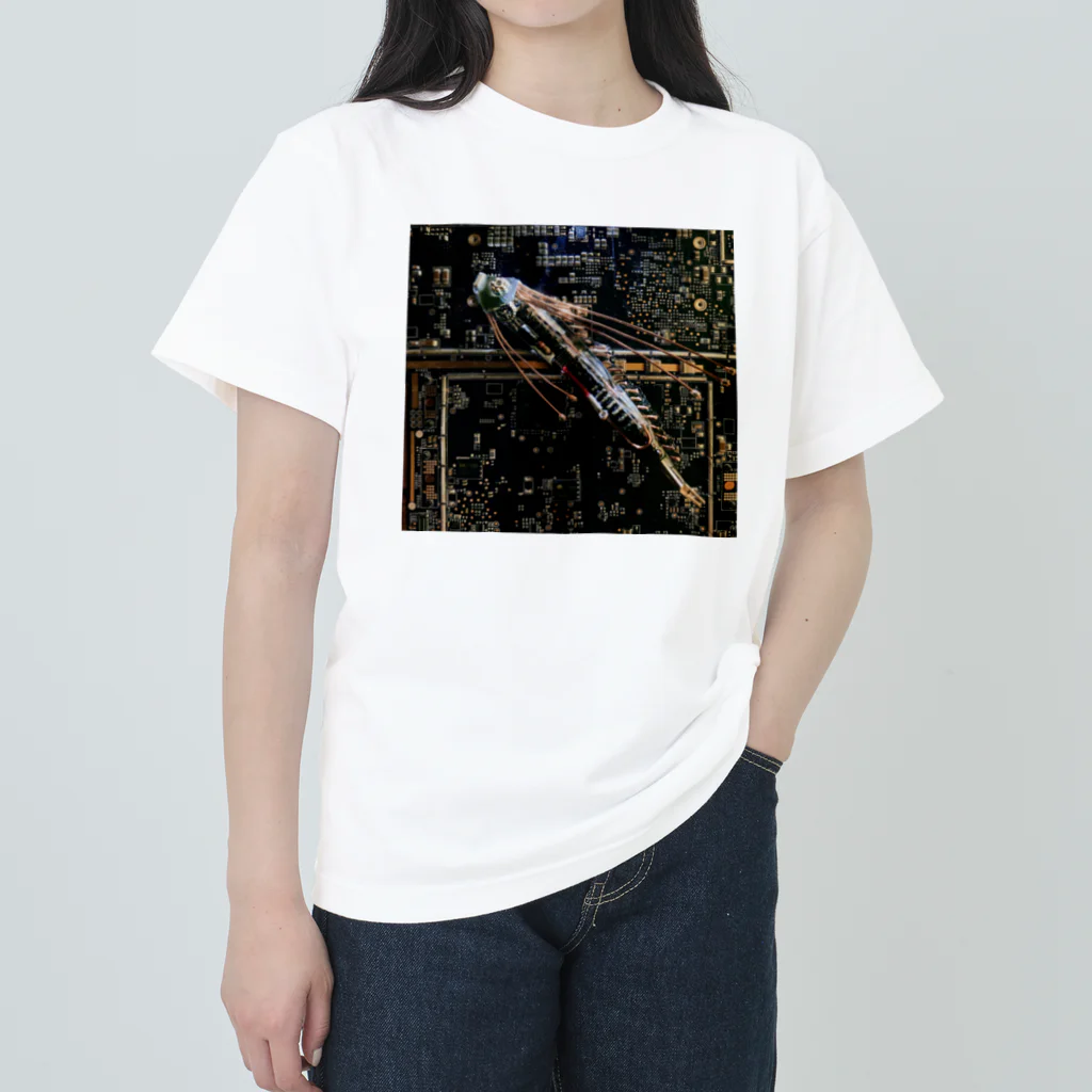 みぃ@新械生物の新械生物リュウグウノツカイ Heavyweight T-Shirt