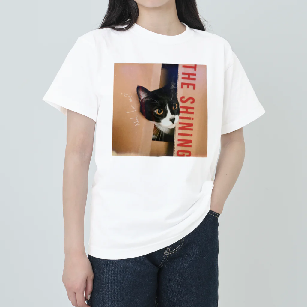 Hachi_urのHachi「THE SHiNiNG」 Heavyweight T-Shirt