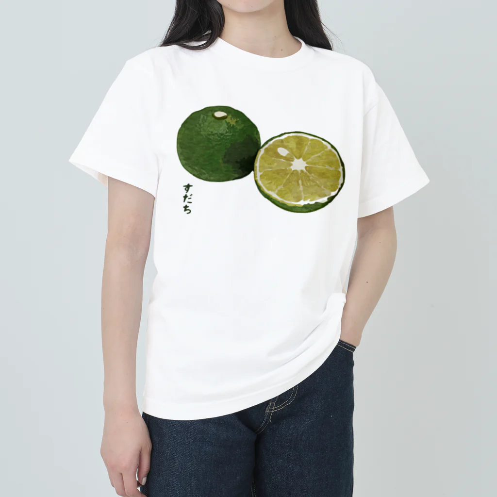 脂身通信Ｚのすだち_B Heavyweight T-Shirt