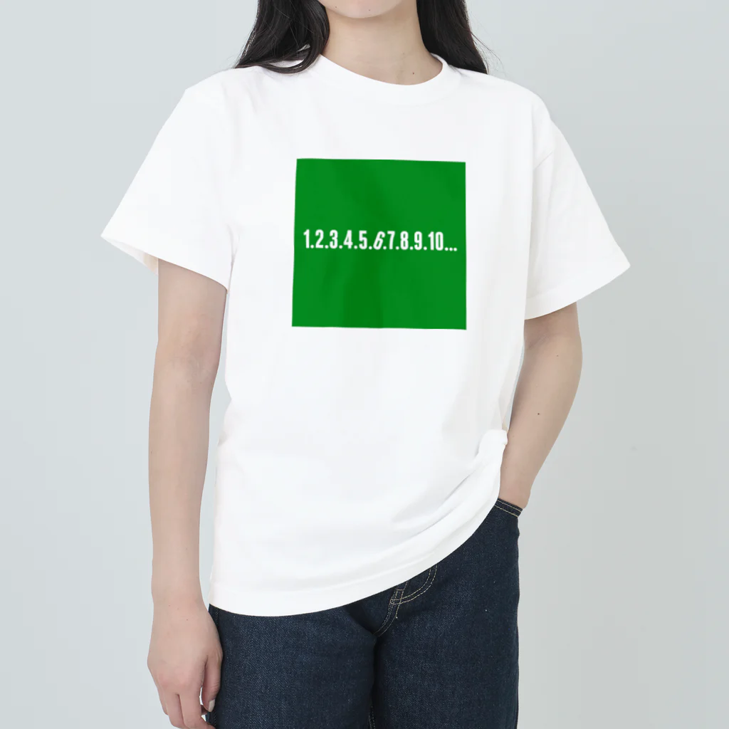 MANEKINEKOの『 1.2.3...』 ヘビーウェイトTシャツ