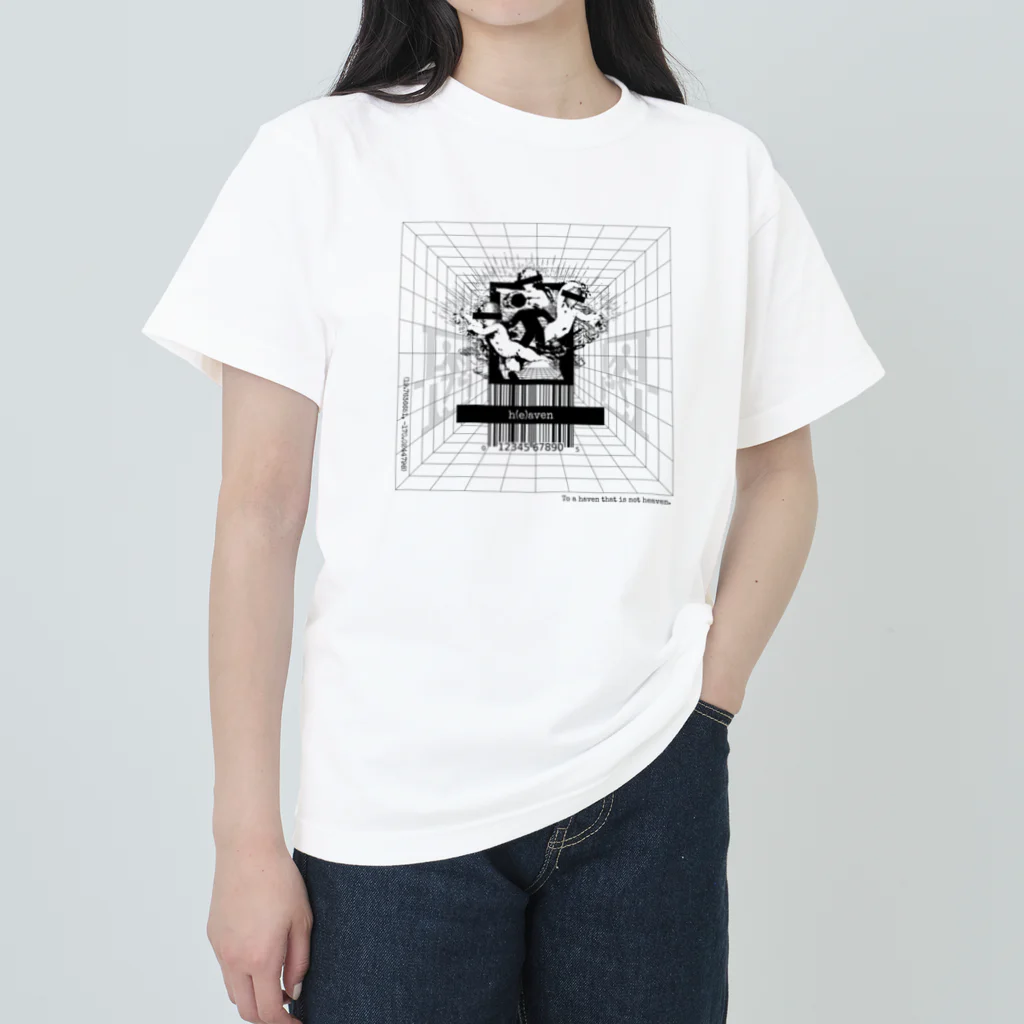 bend\end(ベンドエンド)のh(e)aven ヘビーウェイトTシャツ