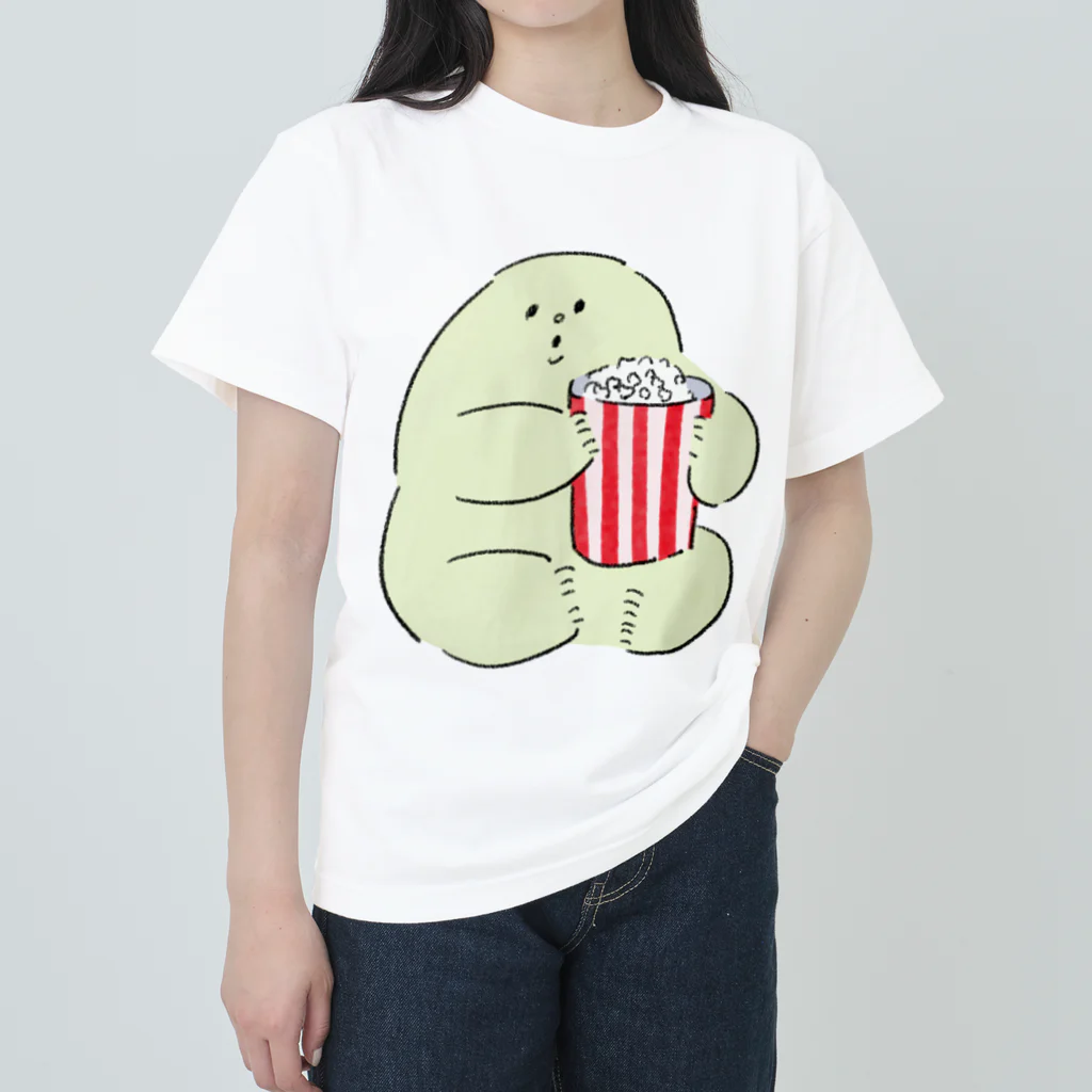 boorichanのイエティ、映画day ヘビーウェイトTシャツ