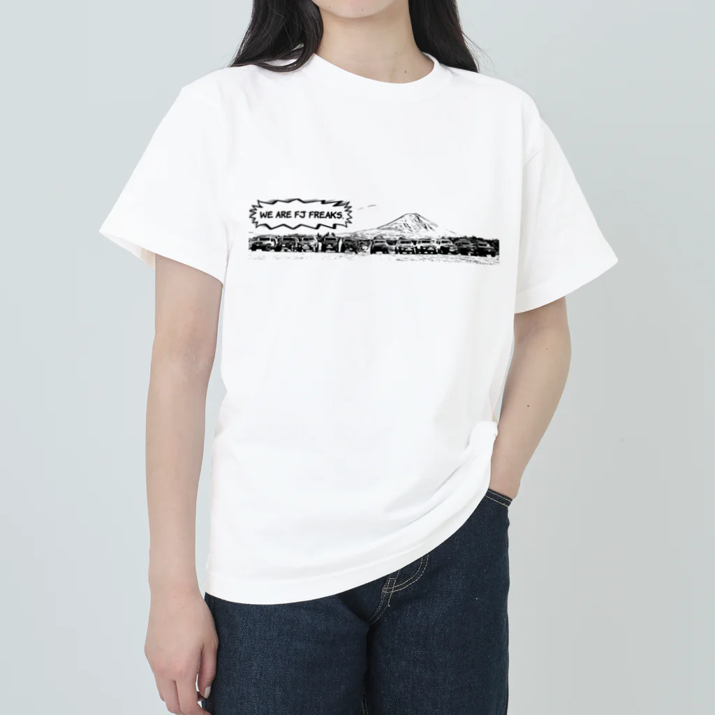 FJ cruiser freaksのFJCAMPERS2022 ヘビーウェイトTシャツ