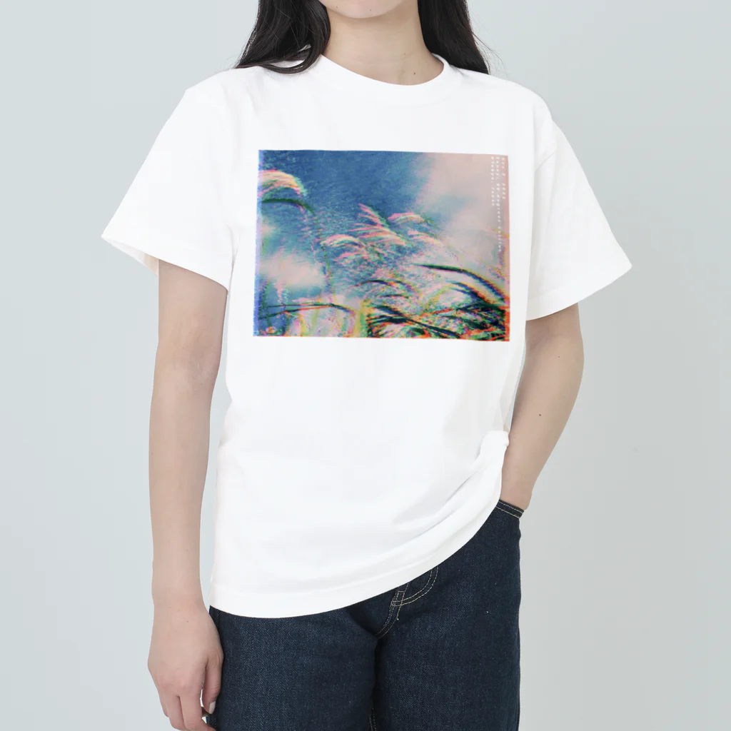 mikoのススキとうろこ雲 Heavyweight T-Shirt