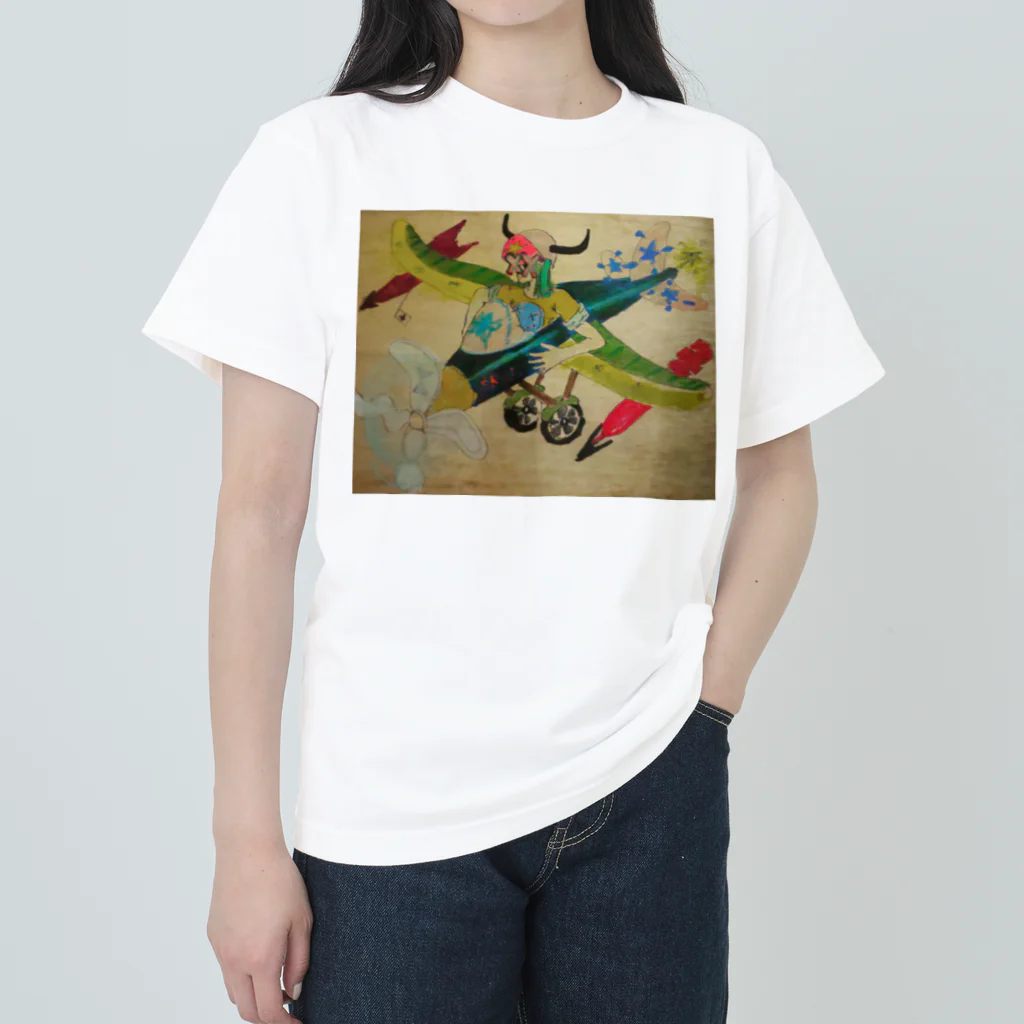 マキロン9shopのふぁいやー！ Heavyweight T-Shirt