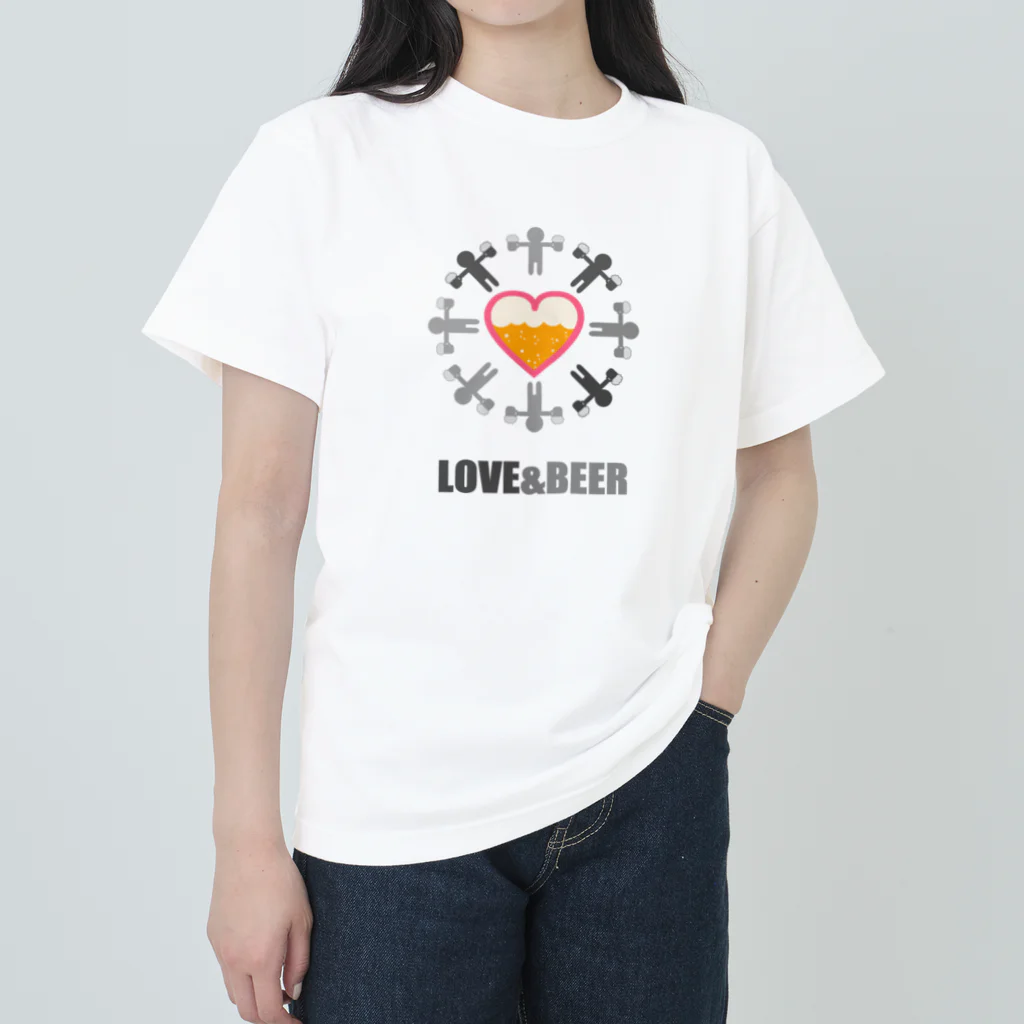 Siderunの館 B2のLOVE & BEER ヘビーウェイトTシャツ