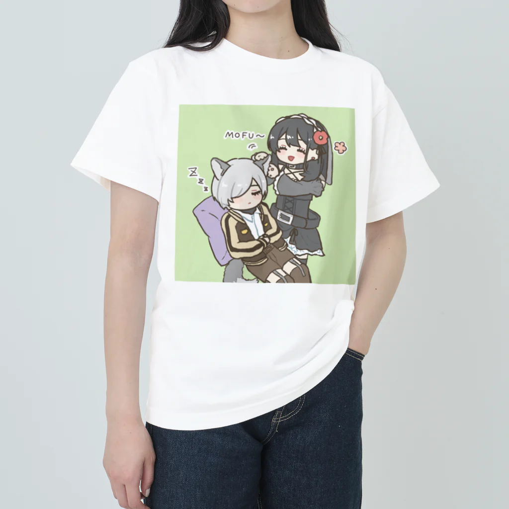 雨の浴室のMOFU〜 Heavyweight T-Shirt