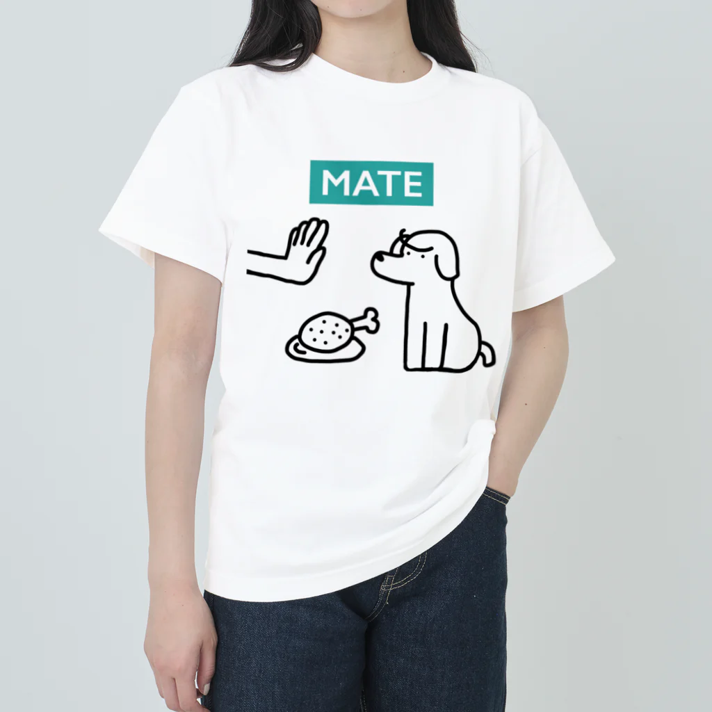 食パンくんSHOPのMATE - DOG ヘビーウェイトTシャツ