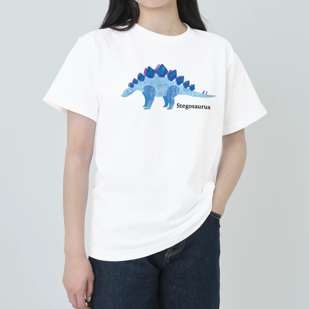 おおしだいちこのステゴサウルス ヘビーウェイトTシャツ