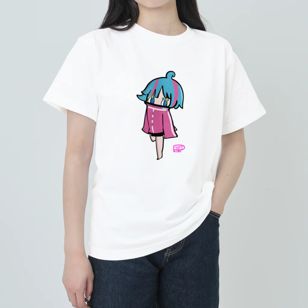 UNiCORNのミニアンネ(ピンク) ヘビーウェイトTシャツ