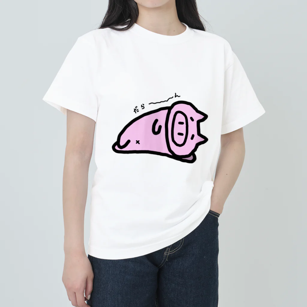 のぶぶののぶぶた（だら〜ん） Heavyweight T-Shirt