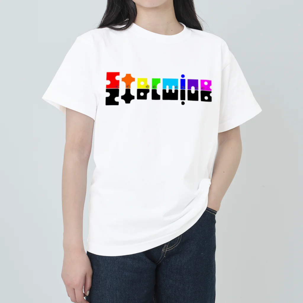 Starmine storeの【Starmine】 KIKORI Neon color  ヘビーウェイトTシャツ