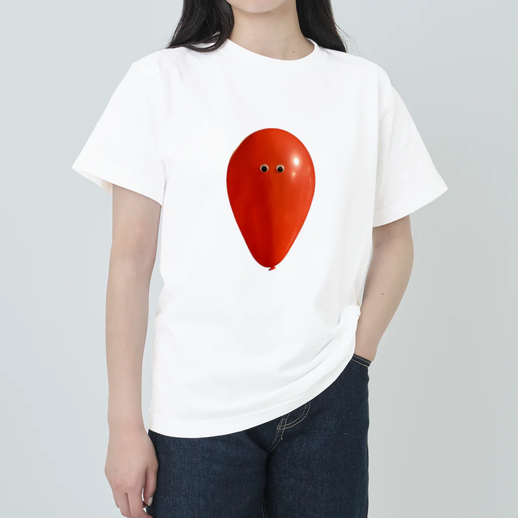 WakeUp!BalloonのRedBalloon ヘビーウェイトTシャツ